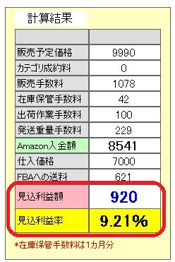 追加機能「希望利益額」「希望利益率」に関して